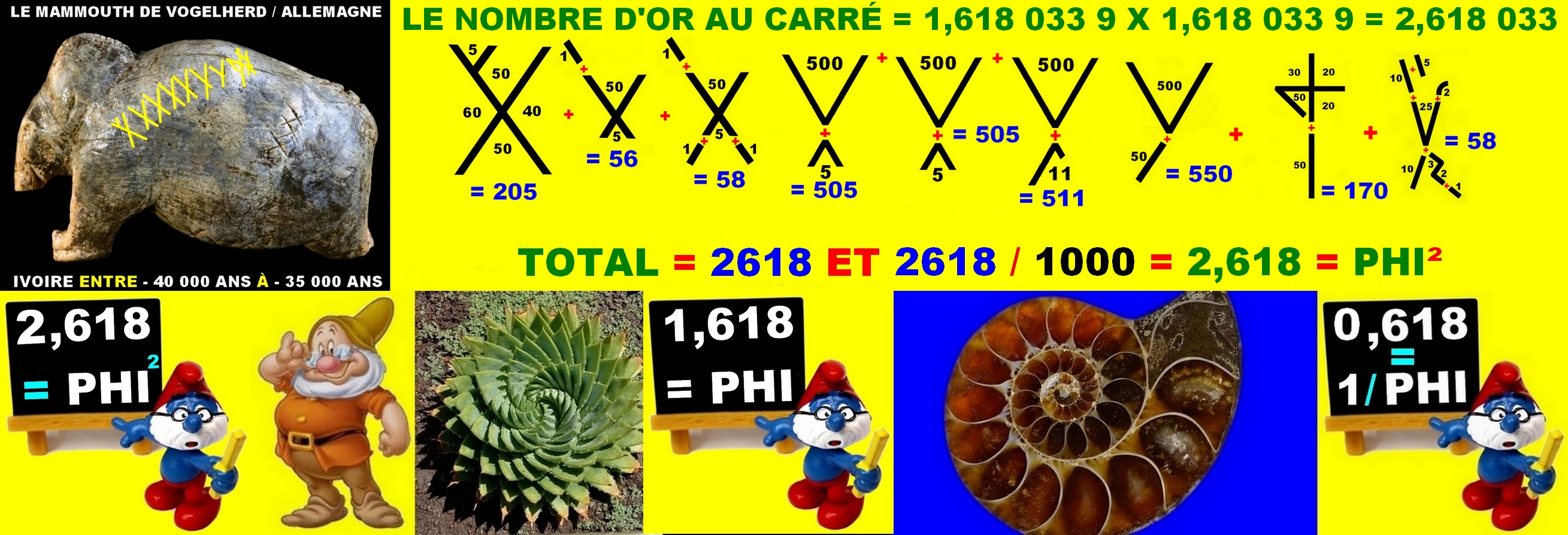 LE NOMBRE D'OR AU CARRÉ